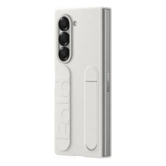 Cover Samsung Z Fold 6 With Grip Case - White